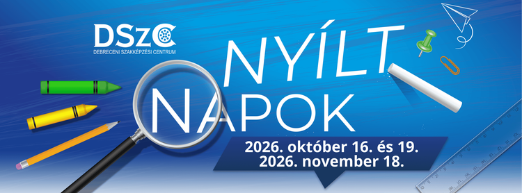 Nyílt napok a Debreceni SZC Építéstechnológiai és Műszaki Szakképző Iskolában