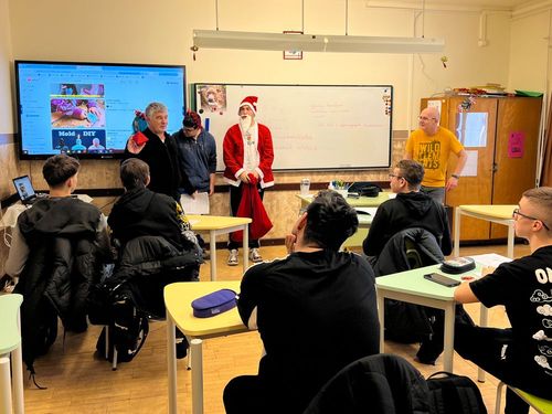 Nálunk is járt a Mikulás