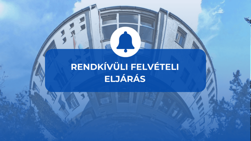 Rendkívüli felvételi eljárás
